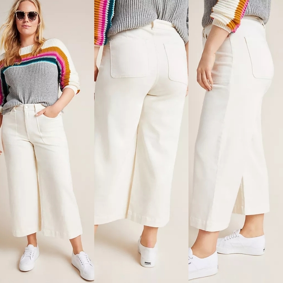 🆕 Anthropologie wide leg pants size 14/16W